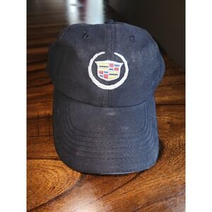 Cadillac Logo Black Hat Adjustable Baseball Cap Cars Luxury Brands